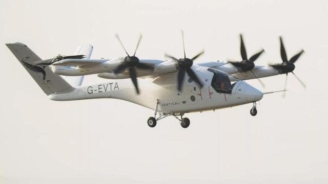 El prototipo VX-4 en pleno vuelo.