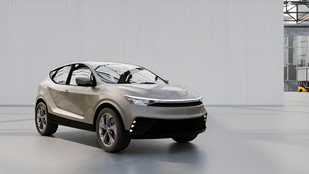 Imagen de un coche ficticio.