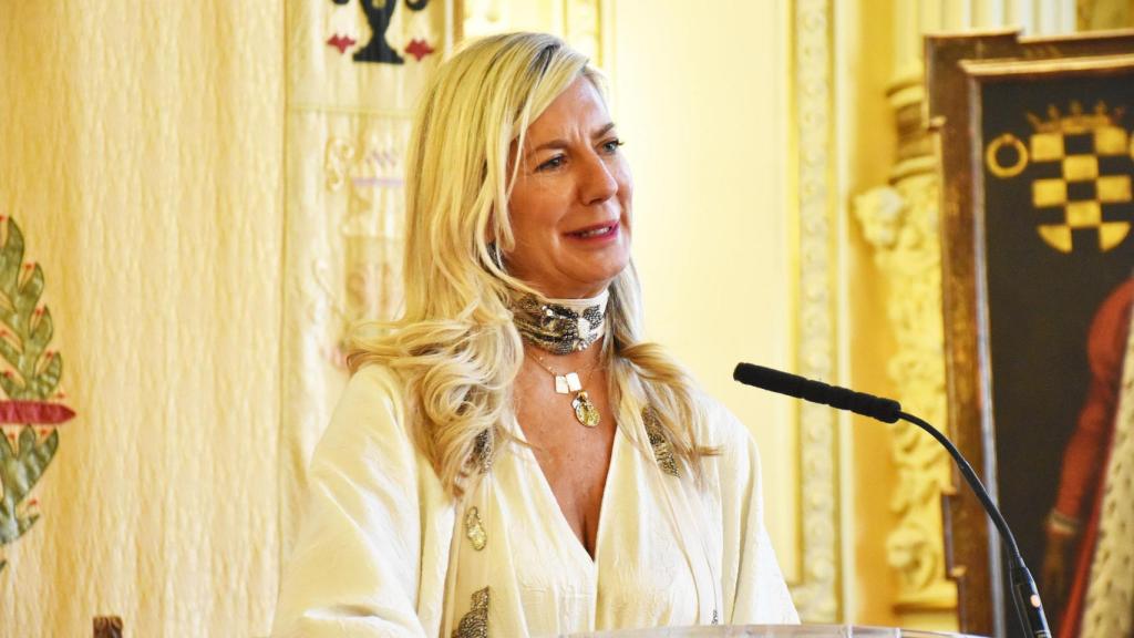 Irene Carvajal, portavoz de Vox en el Ayuntamiento de Valladolid