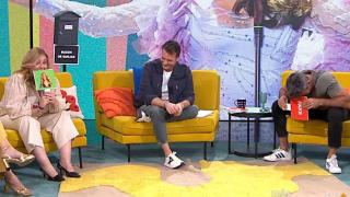 Miquel Valls, Pilar Vidal y Alonso Caparrós en ‘Espejo Público’.