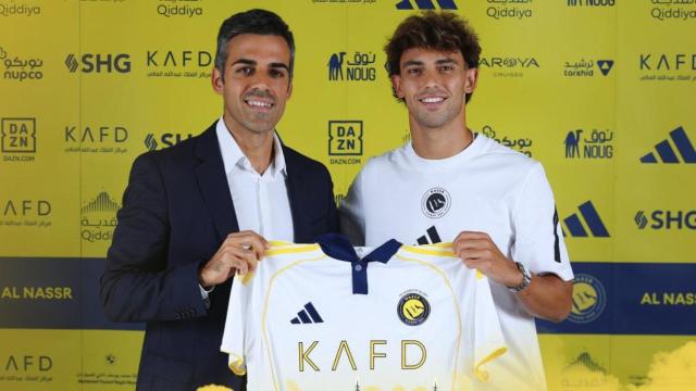 Joao Felix, presentado con Al Nassr