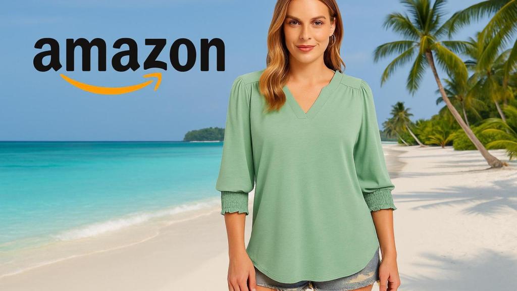 La preciosa blusa que arrasa en Amazon Estados Unidos.