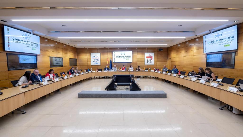 Una reunión del Consejo Interterritorial del Sistema Nacional de Salud (SNS).