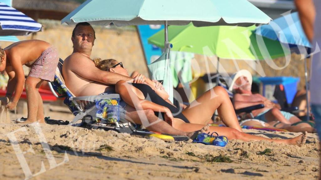 José Raúl Gracia, conocido como 'El Tato', y su novia Kate Lapeka.