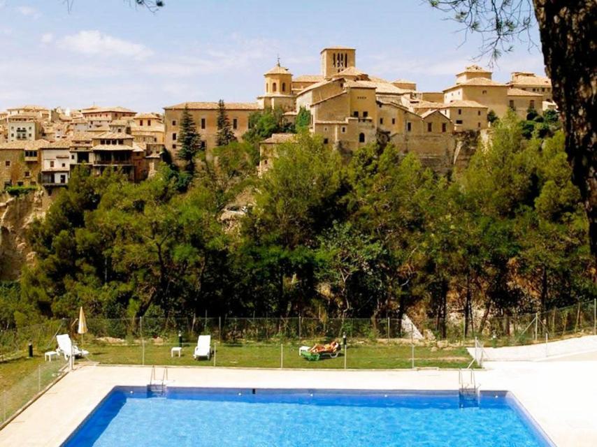 Piscina del Parador de Cuenca.