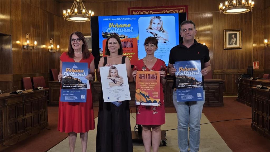 Presentación del festival Puebla Sonora, este martes