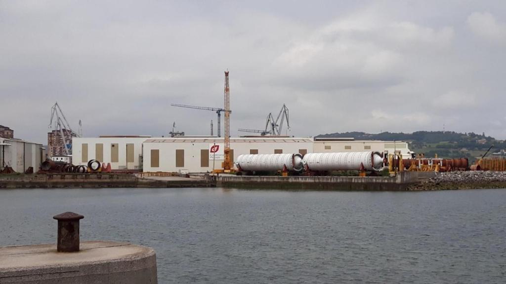 Instalaciones de 'El Tallerón', en Gijón (Asturias)