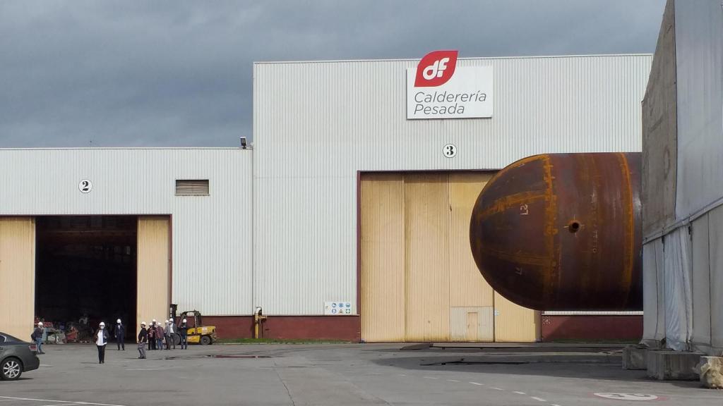 Instalaciones de 'El Tallerón' de Duro Felguera