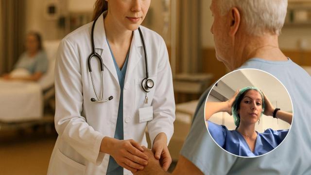 Marisa, médico residente.