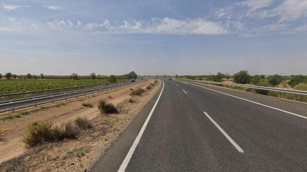 Autovía A-43 en Villarrobledo (Albacete).