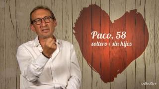 Paco, soltero de 'First Dates'.