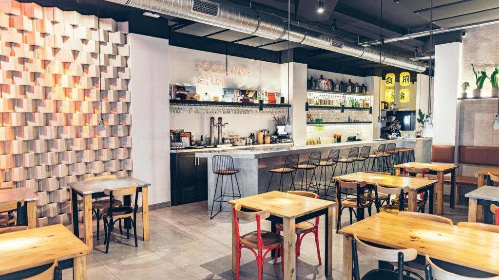 La sala de Brutalista.