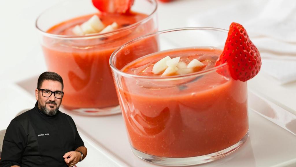 El chef Dani García en un montaje de El Español