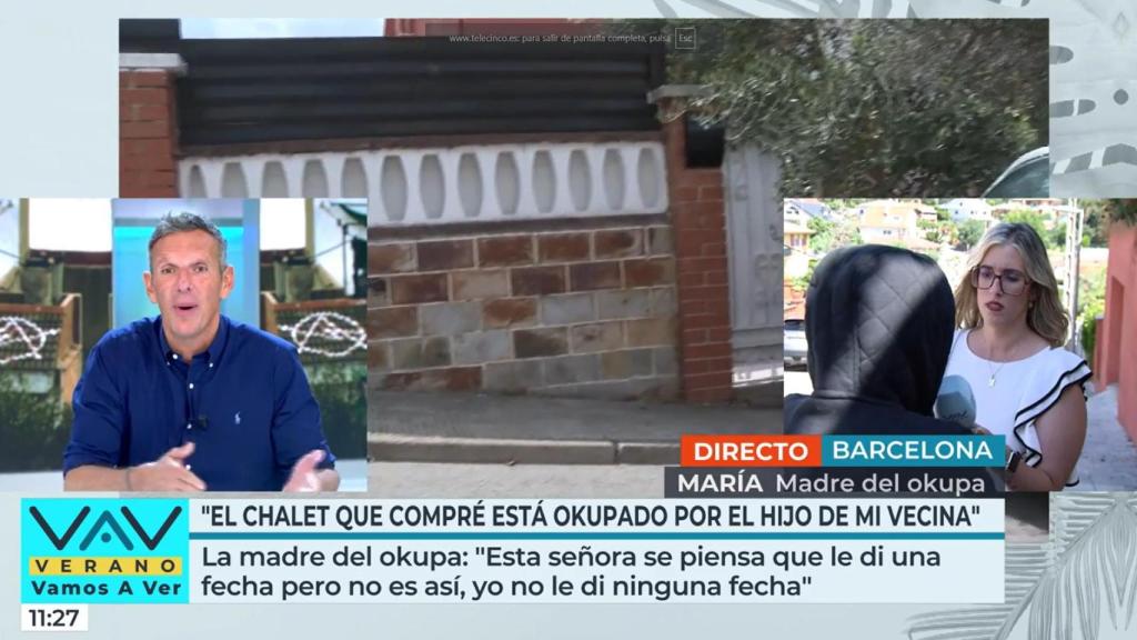 Enfrentamiento entre Joaquín Prat y una entrevistada en 'Vamos a ver'.