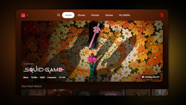 App de Netflix para televisores