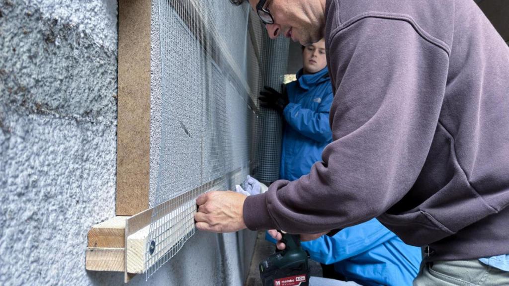 Prueba de material absorbente ultrafino