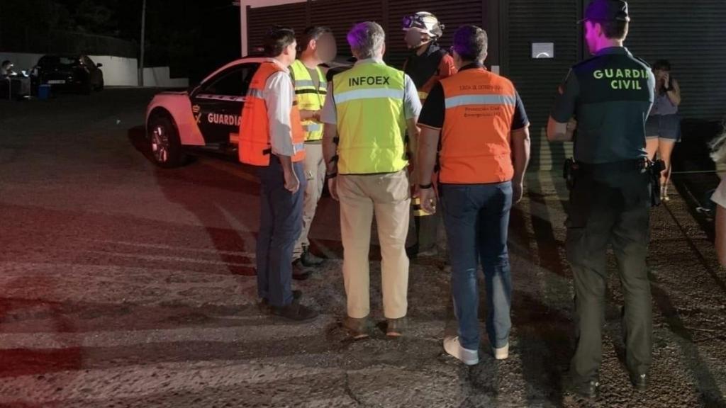 Vecinos desalojados en Las Hurdes