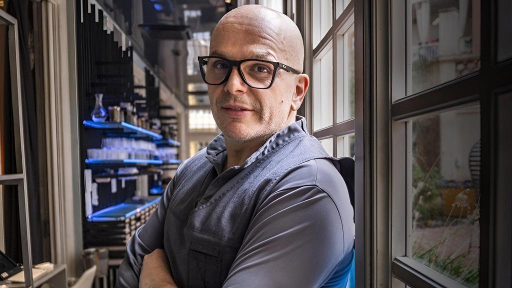 Jordi Vilà, chef con estrella Michelin.