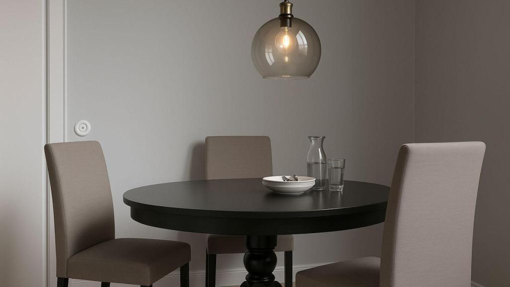 Salón la lámpara Jacobsby.