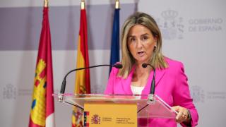 Milagros Tolón en rueda de prensa