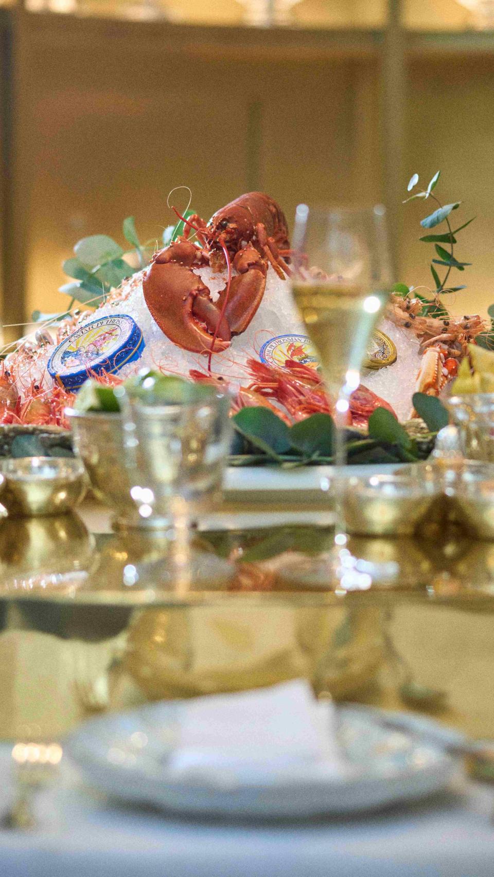 La Marisquería del Ritz.