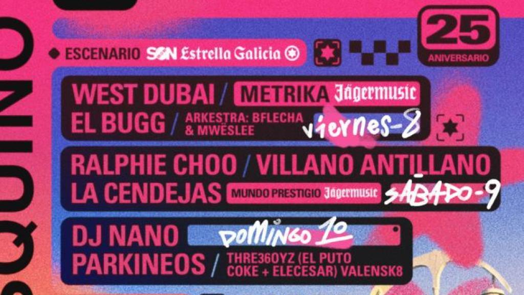 Cartel de la edición 2025 de O Marisquiño