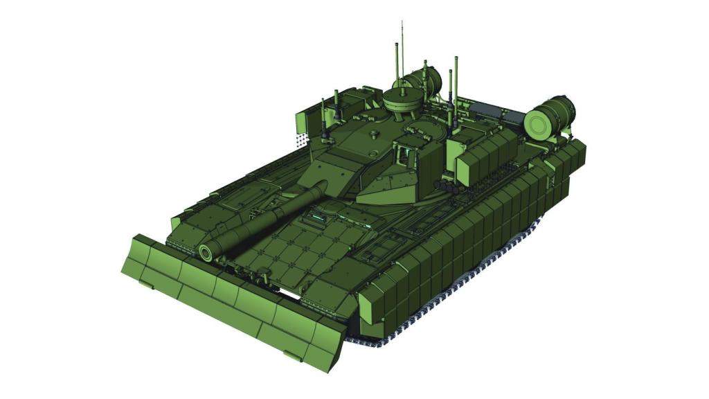 Modelo 3D del carro del Proyecto Shturm