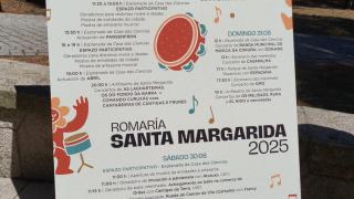Cartel de la Romería de Santa Margarita 2025.