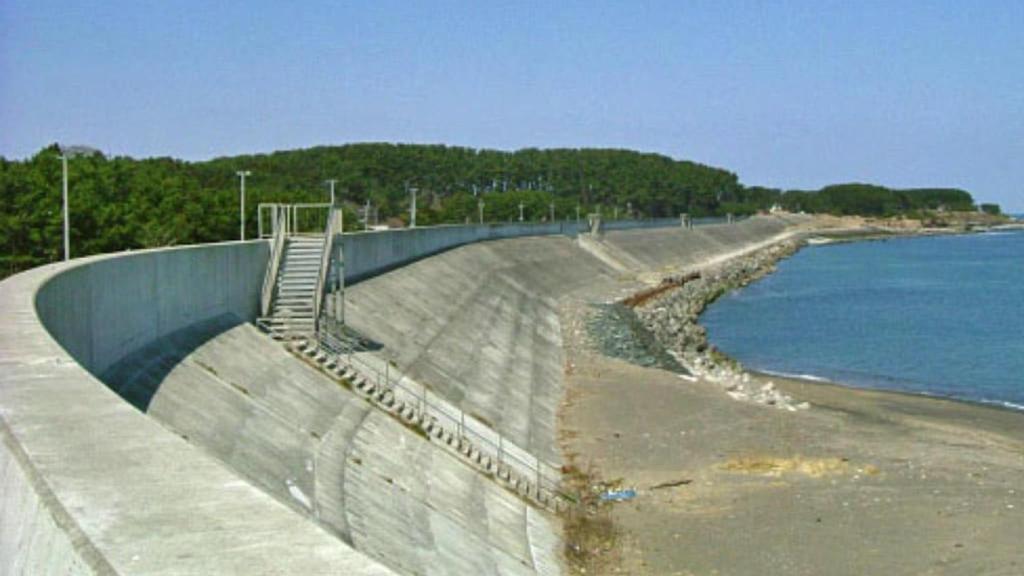 'La Gran Muralla de Japón', estructura que inspiró el nombre del actual dique anti-tsunamis-