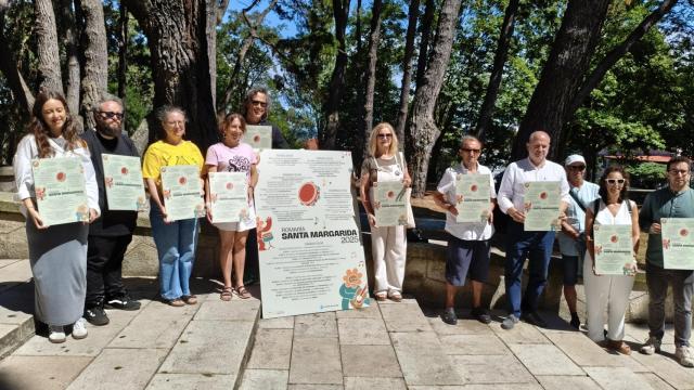 Presentación de la Romería de Santa Margarita 2025 en A Coruña.