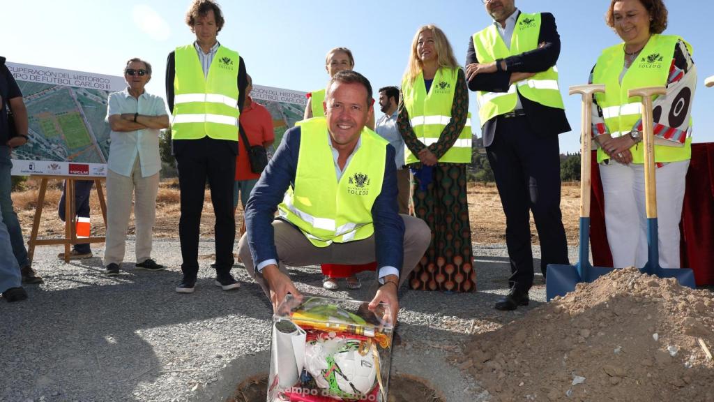 Carlos Velázquez, alcalde de Toledo.