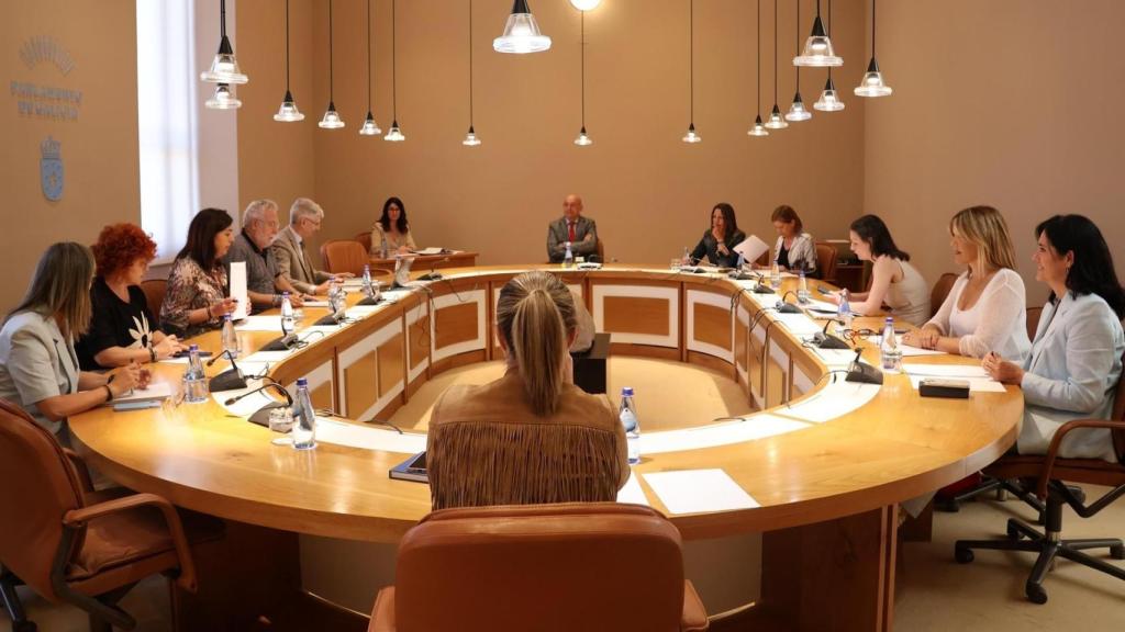 Reunión de la Xunta de Portavoces el 30 de julio de 2025.
