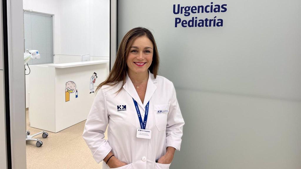 La doctora María González, jefa del Servicio de Urgencias Pediátricas de HM Málaga.