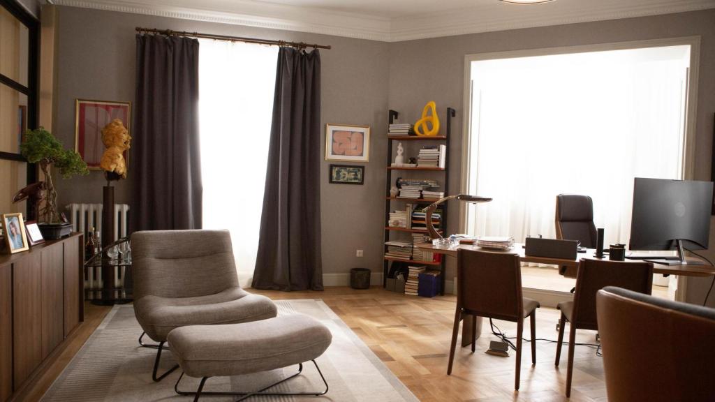 Imagen del set de rodaje de la serie 'La Agencia'.