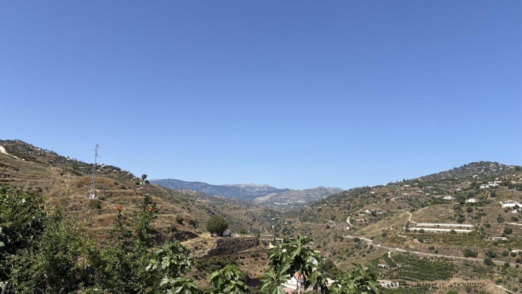 Plano general de la naturaleza en la Axarquía