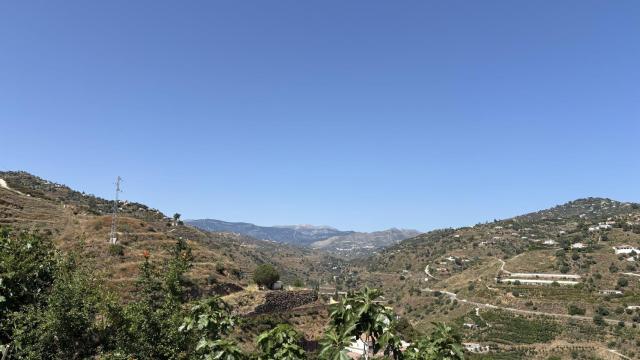 Plano general de la naturaleza en la Axarquía