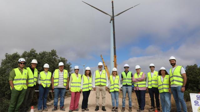 Obras de repotenciación de los parques eólicos de Iberdrola en Albacete