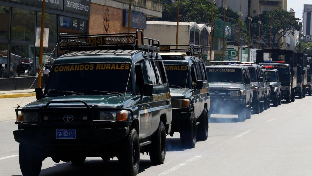 Vehículo militar de las Fuerzas Armadas Bolivarianas de Venezuela.