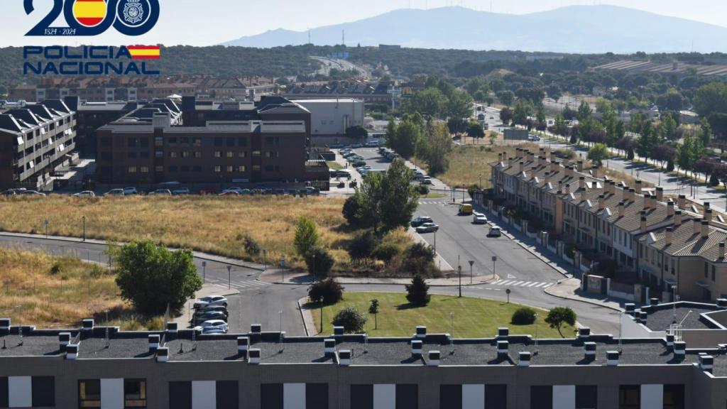 Detienen a un hombre por provocar un incendio en Ávila junto a chalets y el hospital Nuestra Señora de Sonsoles