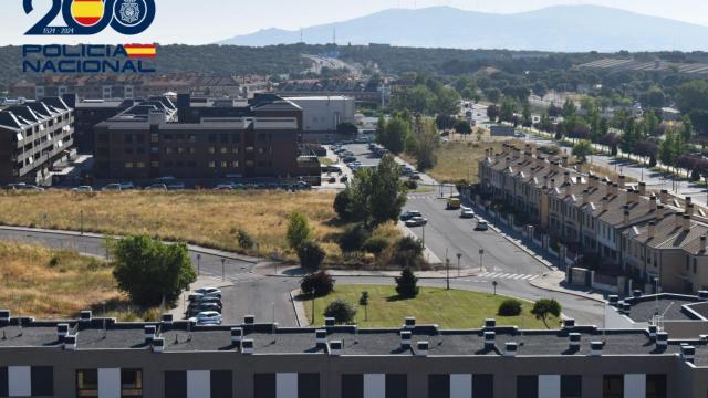 Detienen a un hombre por provocar un incendio en Ávila junto a chalets y el hospital Nuestra Señora de Sonsoles