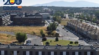Detienen a un hombre por provocar un incendio en Ávila junto a chalets y el hospital Nuestra Señora de Sonsoles