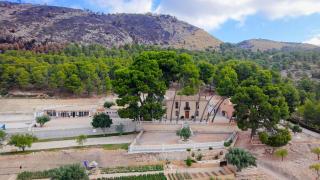 Vista aérea del Cenáculo de Ibi.