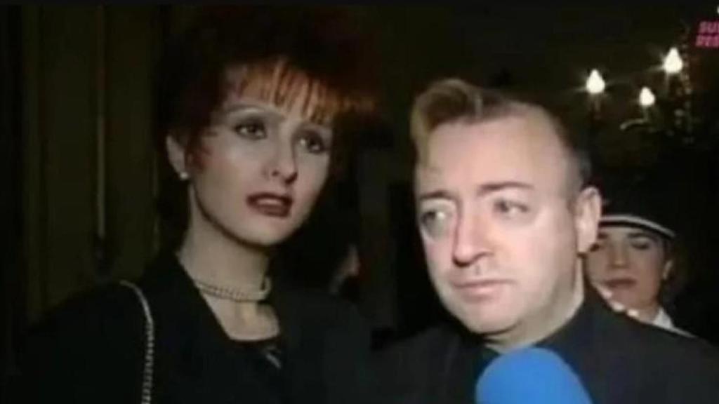 Tamara junto a su examigo, Paco Porras, en una fotografía de la época.