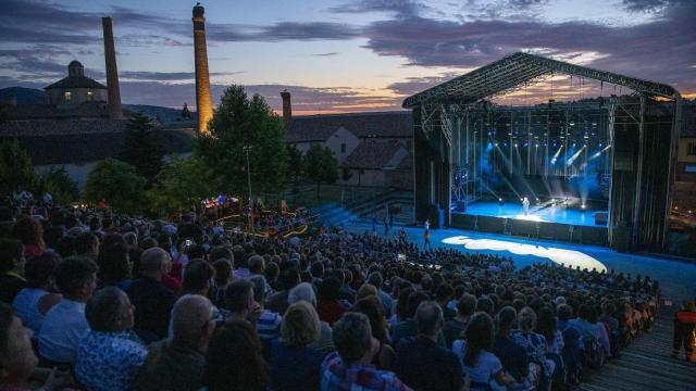 El Patio Central de la Real Fábrica de Cristales