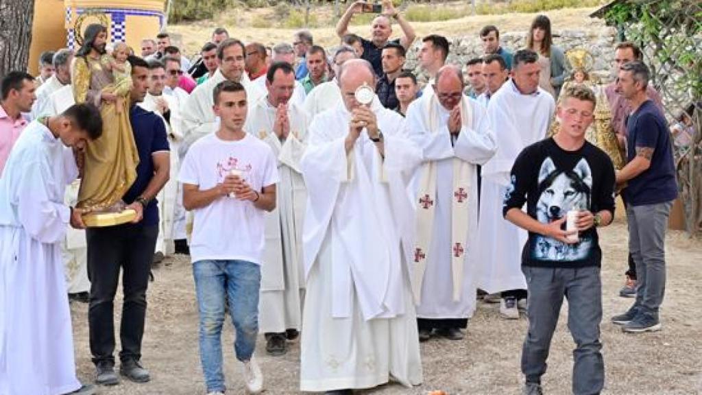 Inauguración del Cenáculo en 2013.