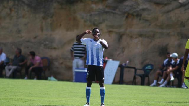 Ben Hamed celebra su gol.