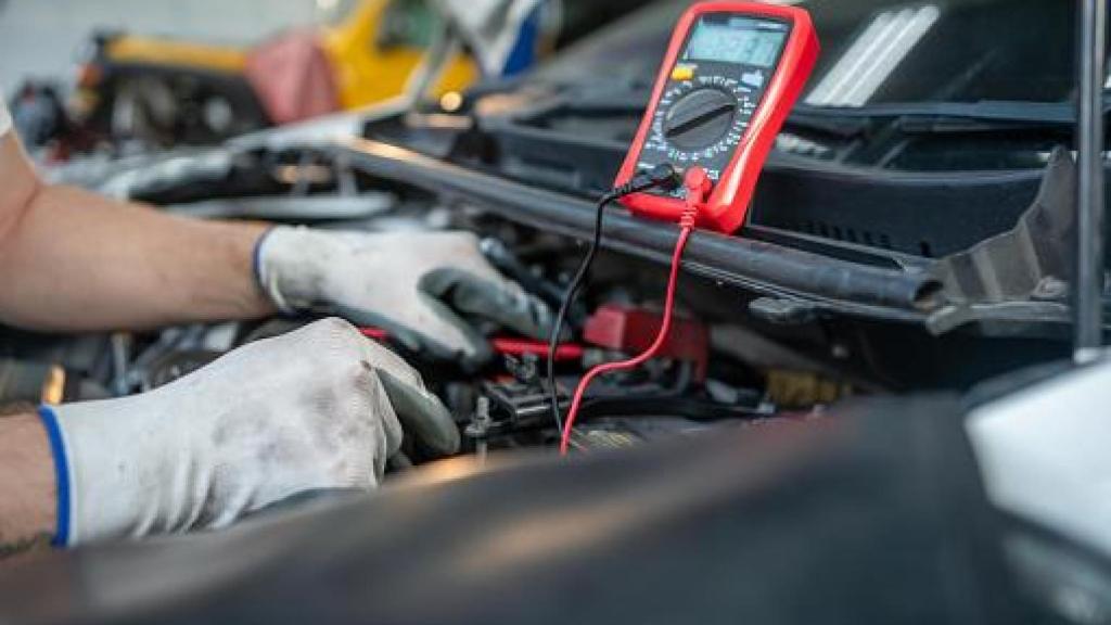 Imagen de la medición de una batería.