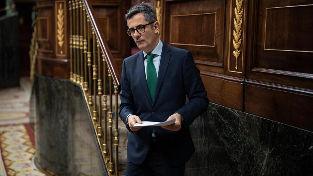 El ministro de la Presidencia, Relaciones con las Cortes y Justicia, Félix Bolaños, en una imagen de archivo.