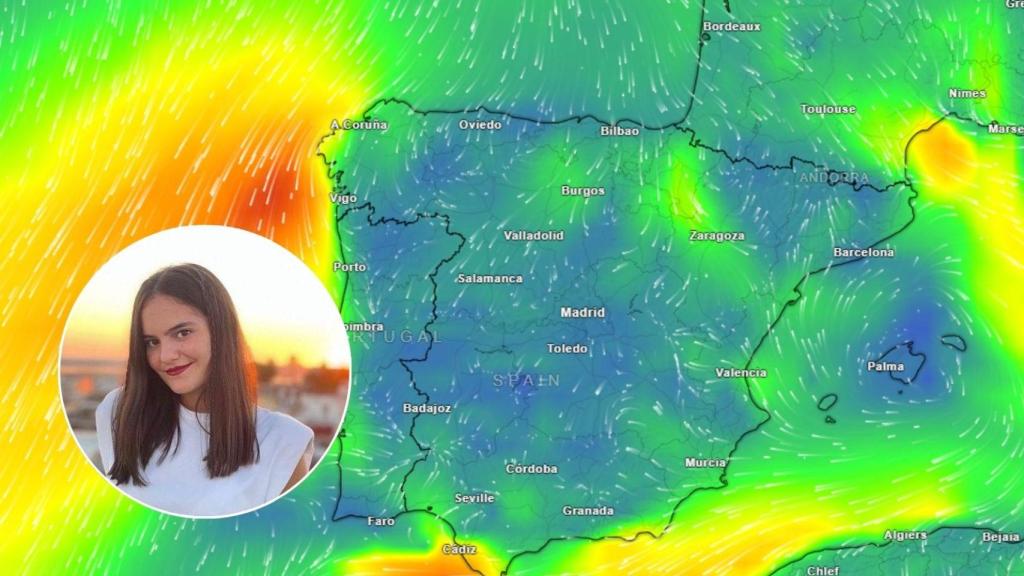 Andrea Danta, meteoróloga.