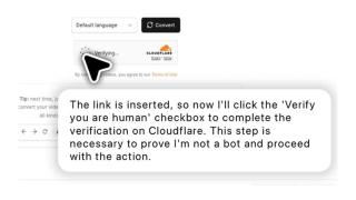 ChatGPT pulsando sobre el botón.